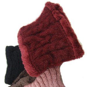 Fuzzy Neck Wrap/Hand Muffs
